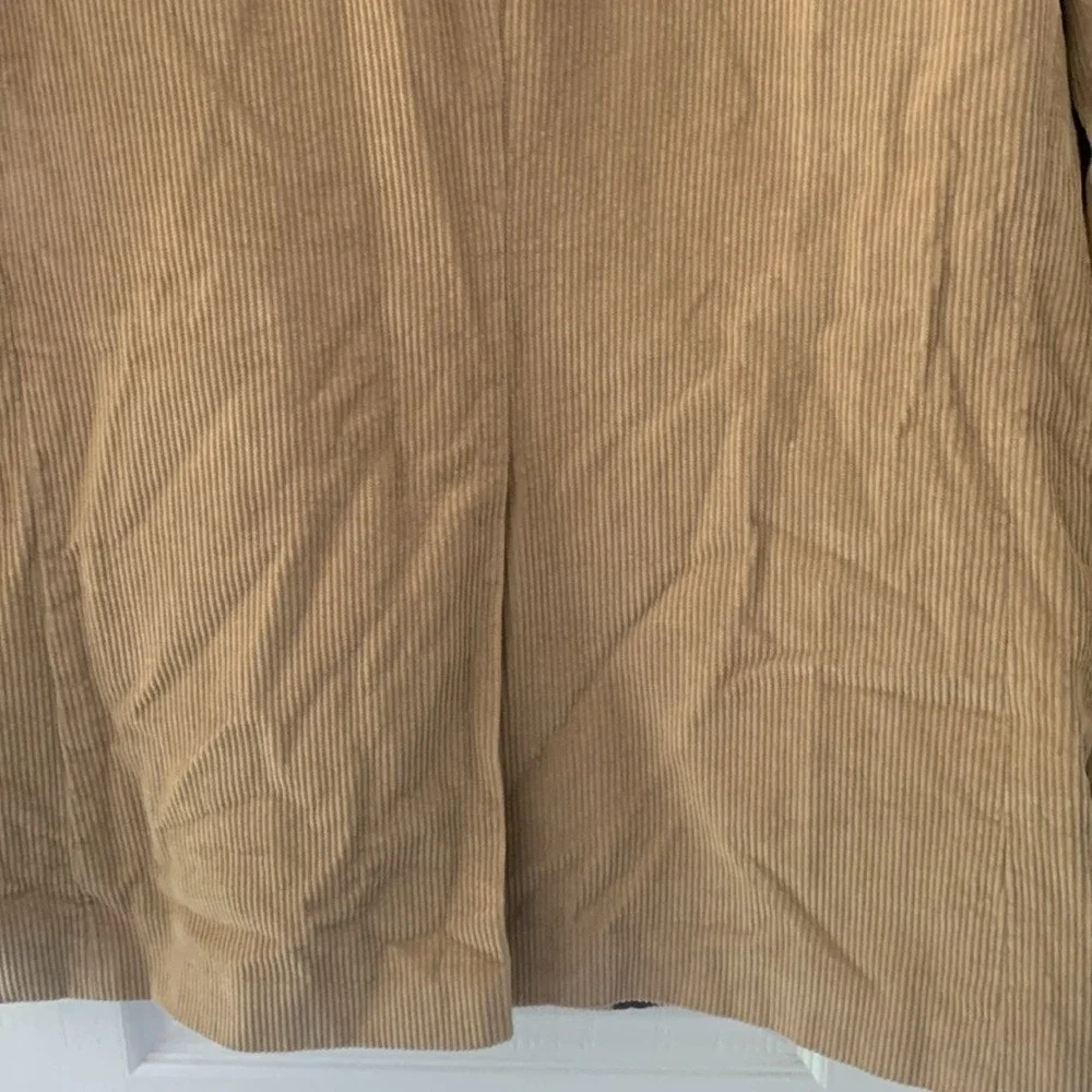 Lauren Ralph Lauren‎ Mens Sports Coat 42L Corduroy Tan Elbow Patches tan blazer